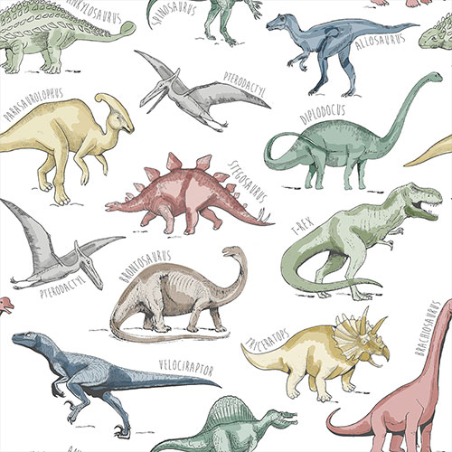Dinosaur Blockout Prehistoric